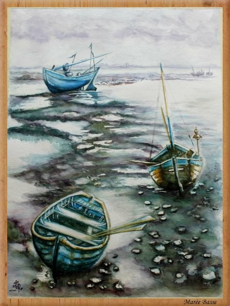 A marée basse