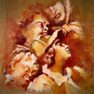 les endormis, (d'après Pierre Blot)