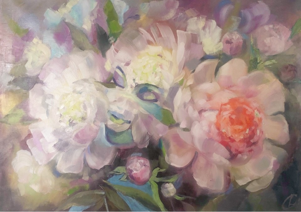 la femme en fleur