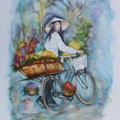 La marchande de fleurs