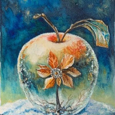 La pomme de glace