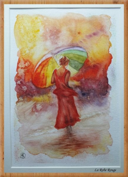 La robe rouge