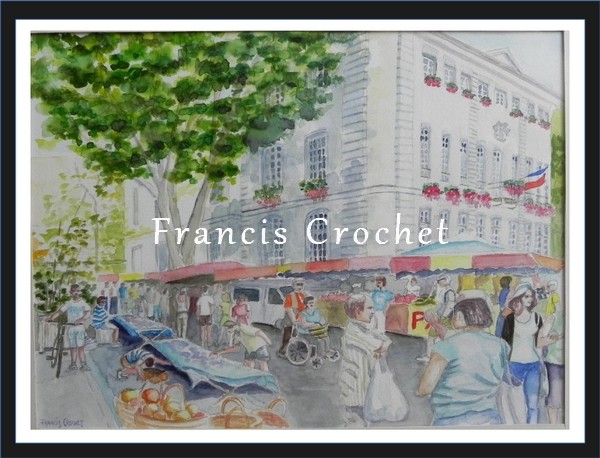 Marché à Carpentras