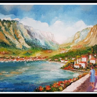 Vue sur le lac